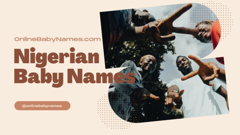 Nigerian Baby Names