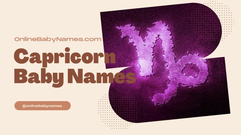 Capricorn Baby Names: Unique Ideas for Your Little One