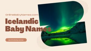 Icelandic Baby Names