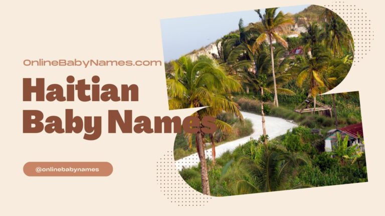 Haitian Baby Names